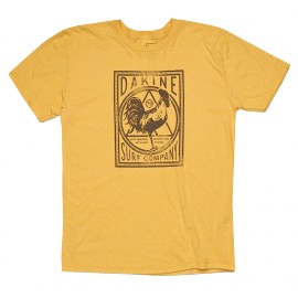 DAKINE ROOSTER GOLDHEATHER T-SHIRT
