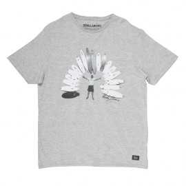 BILLABONG ANDY IRONS GREY/HEATHER T-SHIRT